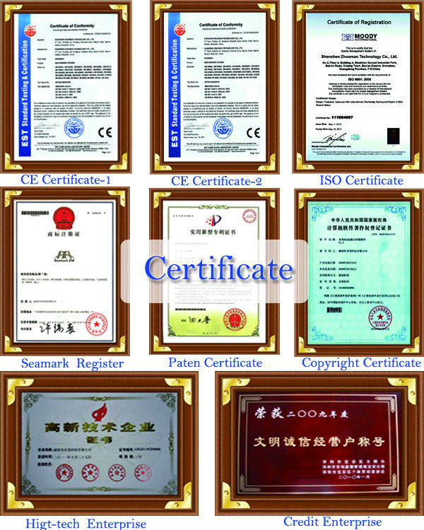 Zhuomao BGA rework स्टेशन प्रमाणपत्र