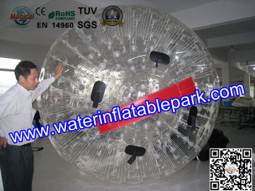 अजीब बात है वाणिज्यिक दिलचस्प Inflatable ब्लू लैंड zorb गेंद 3M एक्स 2m