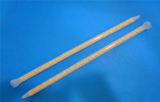 उद्योग Epoxy लांग वितरण Epoxy मिश्रण नोजल पोम ट्यूब स्थिर मिक्सर नोजल