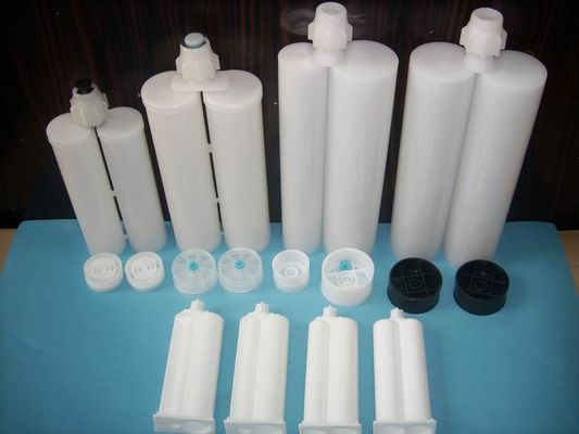 50ml 10: 1 पीबीटी प्लास्टिक डबल घटक कारतूस epoxy गोंद राल के लिए