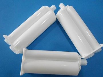 गर्म बिक्री 600ml 1: 1 2: 1 के वितरण के एबी गोंद बैरल, 2 अनुपात वितरण एबी सिरिंज प्रति बैरल, caulking कारतूस गोंद बैरल