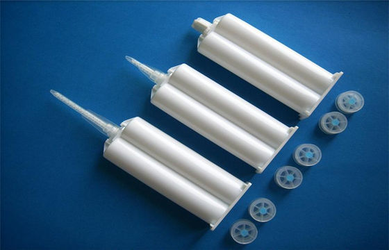 पीपी सामग्री 50ml (1: 1) epoxy dispenising दो घटक खाली कारतूस गोंद