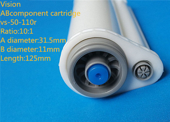 VS-50-110r 10: 1 दो घटक epoxy गोंद दोहरी कारतूस वितरण गोंद