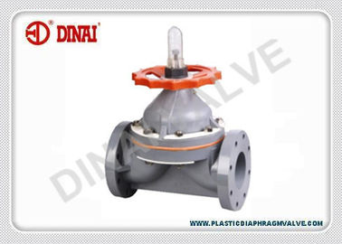 क्लोरीन संयंत्र यूपीवीसी, CPVC, PVDF, पीपीएच डायाफ्राम वाल्व के लिए प्लास्टिक डायाफ्राम वाल्व