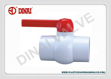 सुविधाजनक पीवीसी पिरोया गेंद वाल्व एनपीटी / BSPT 1/2 &quot;- 4&quot; एएनएसआई / जिस / दीन मानक