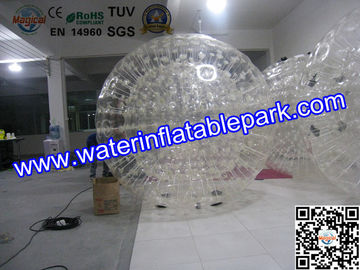 अजीब बात है वाणिज्यिक दिलचस्प Inflatable ब्लू लैंड zorb गेंद 3M एक्स 2m